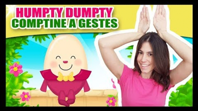 Humpty Dumpty - Comptines et Comptinettes à gestes pour bébé - Titounis