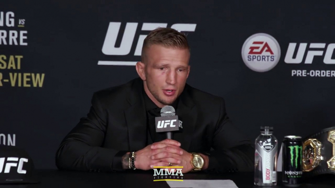 UFC 217: T.J. Dillashaw Post-Fight Press Conference - MMA Fighting