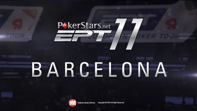 Турнир суперхайроллеров EPT 11 в Барселоне 2014, финал - PokerStars