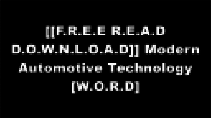 [mXzmQ.[F.R.E.E] [D.O.W.N.L.O.A.D] [R.E.A.D]] Modern Automotive Technology by James E Duffy [D.O.C]