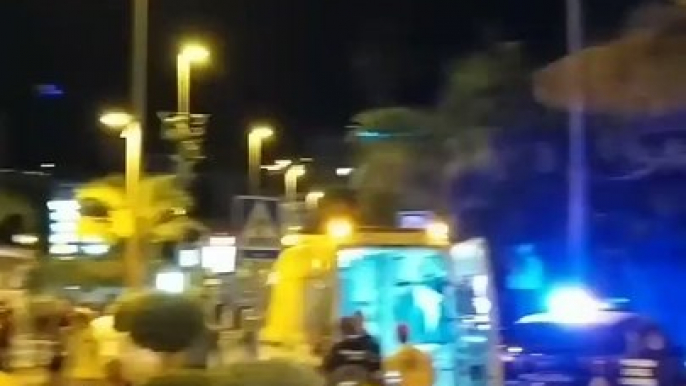 Injured People Treated on Street After Floor Collapses in Tenerife Night Club