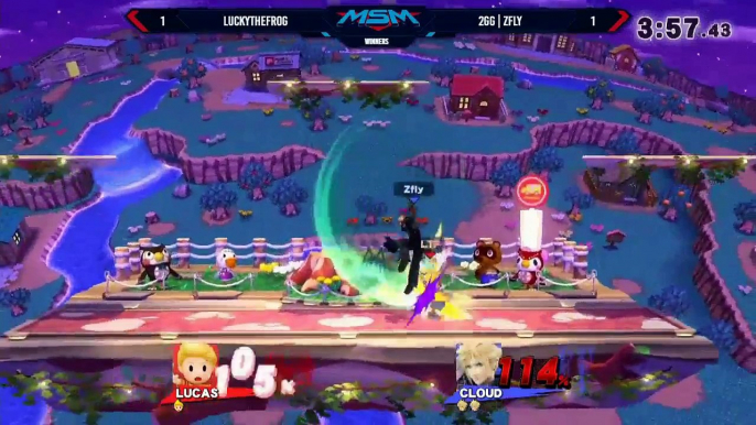 Daily Smash 4 Highlights: Up B out of combos isnt always the best idea