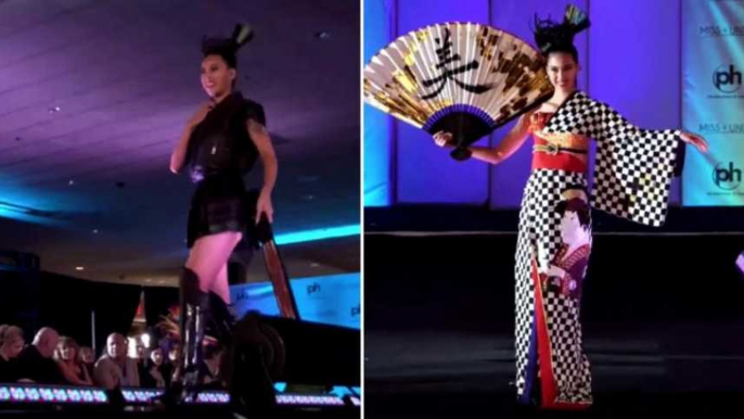 Miss Univers: Le costume 2 en 1 de la Miss Japon Momoko Abe est génial