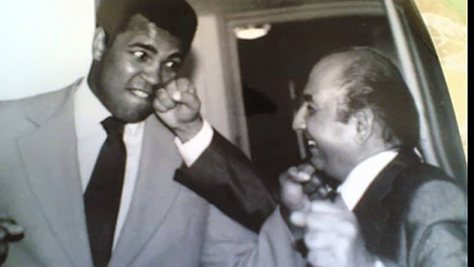 MOHAMMED RAFI AND MUHAMMED ALI - story of how the 2 greats met