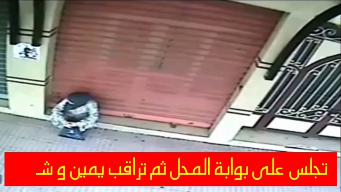 شاهد  ماذا فعلت هذه المرأة بعد منتصف الليل