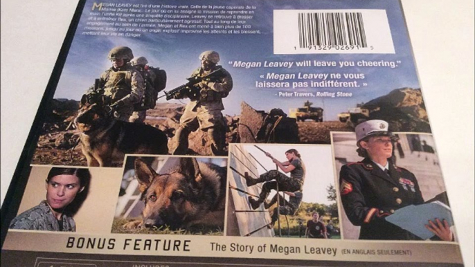 Critique du film Megan Leavey en format DVD