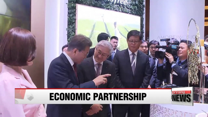 President Moon calls for stronger Seoul-Beijing economic partnership