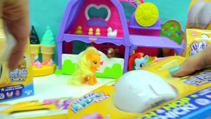 Little Live Pets Hatching Baby Surprise Chicks Hatch from Eggs with My Little Pony-7uuKBiYnetc