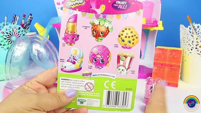 LIPPY LIPS SHOPKINS MAKEUP GLITTER GLOBE Dangler Beauty Tips Brushes Lipstick Make Your Own-DqJmettxtWU