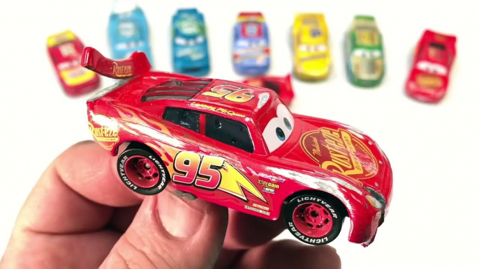 Cars 3 Lightning McQueen After Crash in Movie Custom Disney Pixar cars 3 cars next generat