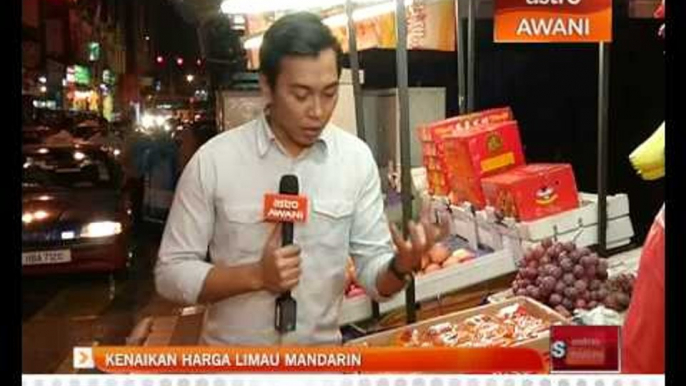 Isu kenaikan harga limau mandarin