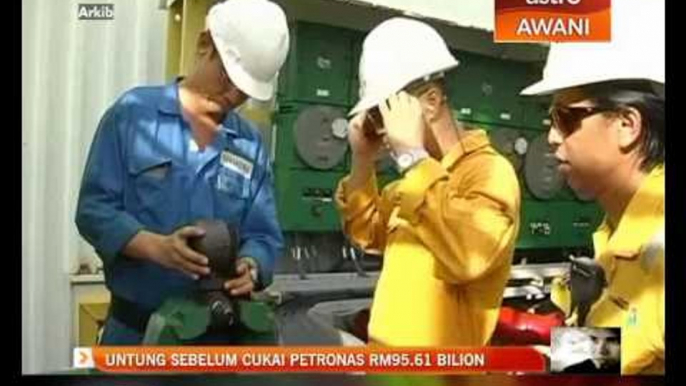 Untung sebelum cukai Petronas RM95.61 bilion