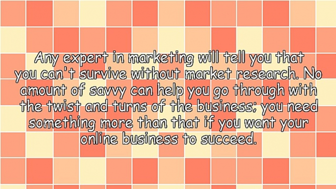 Market Research - Is It Really Necessary in Internet Marketing?