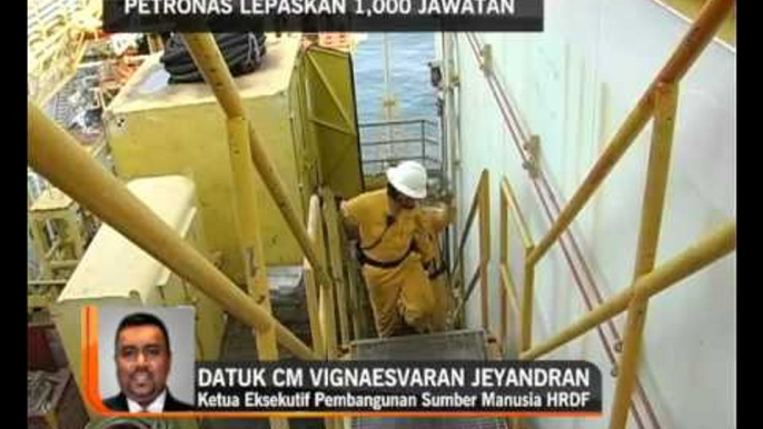 Petronas lepaskan 1,000 jawatan