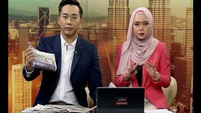 Buletin AWANI pagi: Rangkuman muka depan akhbar Jumaat, 10 Februari 2017