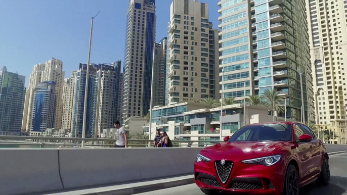 Alfa Romeo Stelvio Quadrifoglio clip Dubai