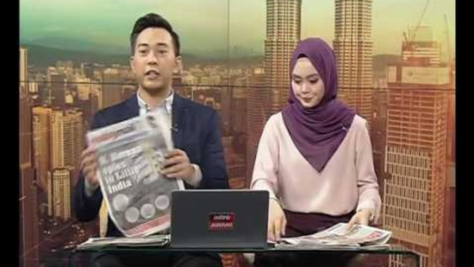 Buletin AWANI pagi: Rangkuman muka depan akhbar