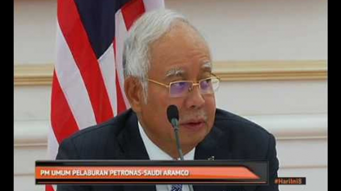 PM umum pelaburan Petronas - Saudi Aramco