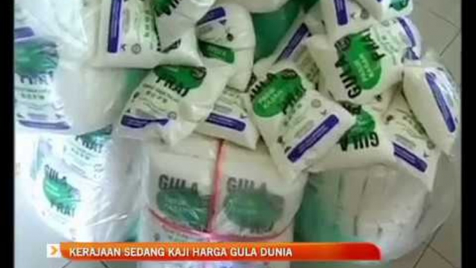 Kerajaan sedang kaji harga gula dunia