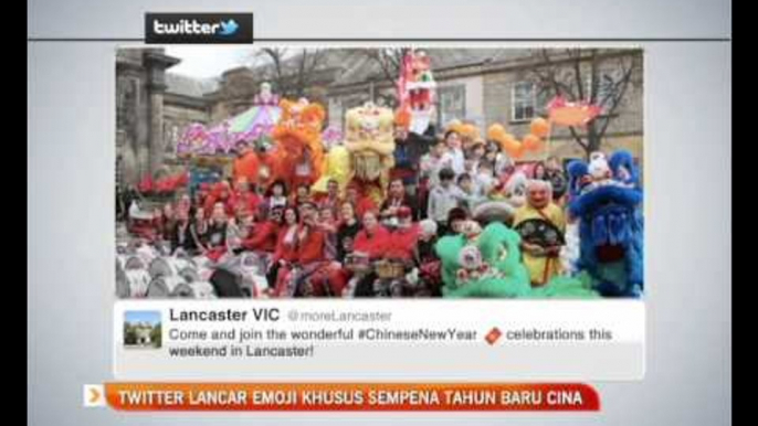 Twitter lancar Emoji khusus sempena Tahun Baru Cina