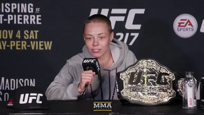 UFC 217: Rose Namajunas Post-Fight Press Conference - MMA Fighting