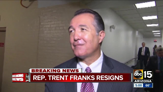 Rep. Trent Franks announces resignation