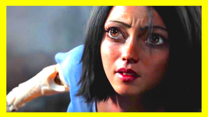 ALITA: Battle Angel - Official Movie Trailer #1 - Jennifer Connelly, Christoph Waltz, Eiza González, Rosa Salazar (Yukita Kishiro Manga)