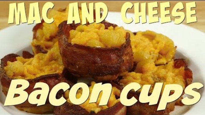 Easy Recipe for Baked Macaroni and Cheese: Mac and Cheese Bacon Cups Cheese Bacon Cups | Food Porn