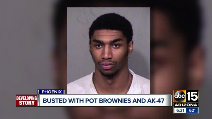 Man stopped during DUI check found with pot brownies and AK-47 in Tempe