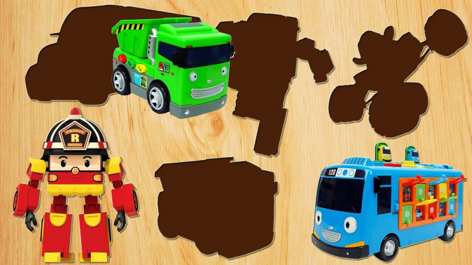 Wrong Vehicles Wrong Shadows Wooden Slots Cars 3 Super Wings Tayo Bus Robo car Poli to Learn Colors-6MEniCa9FQU