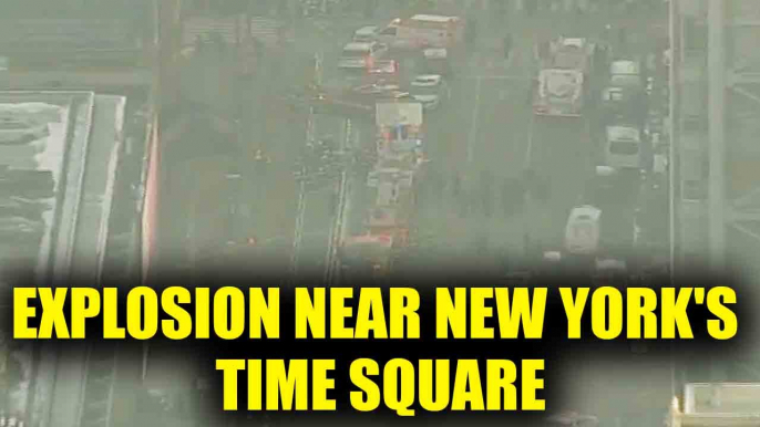 Manhattan: Explosion take place in Port Authority bus terminal near New York's Times Square|Oneindia