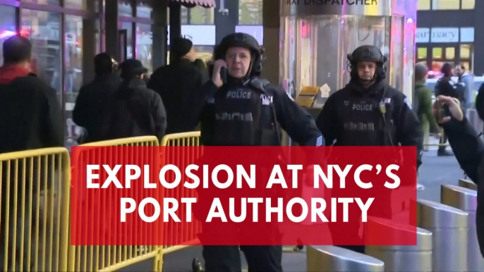 New York explosion: Video shows police response, people being evacuated from Port Authority