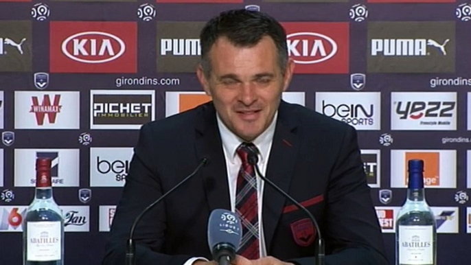 Conférence Willy Sagnol et Hubert Fournier par Girondins