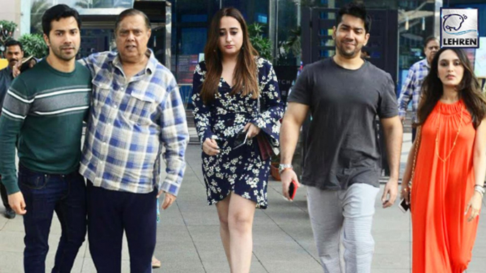 Varun Dhawan And Natasha Dalal PreVarun Dhawan And Natasha Dalal's Pre-Engagement Lunch With Family-Engagement Lunch With Family