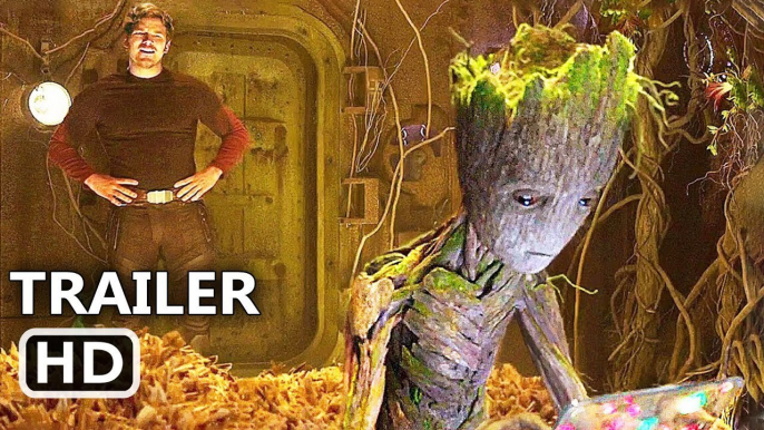GUARDIANS OF THE GALAXY 2 Teen Groot Extended Scene