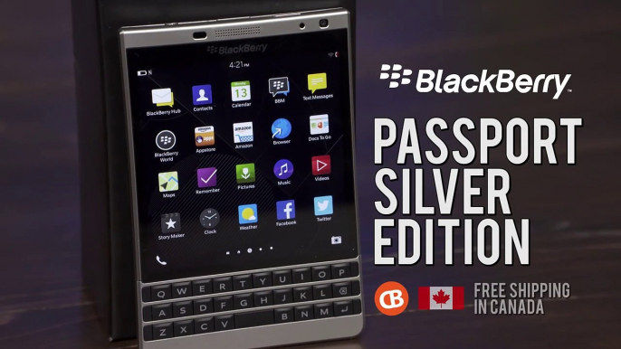 BlackBerry Passport SILVER Edition - Order now and receive $130 in FREE Accessories!-uSbvZC