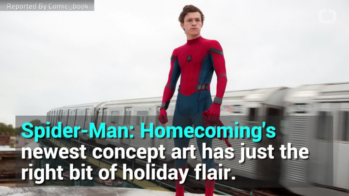 'Spider-Man: Homecoming' Christmas Concept Art Released