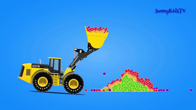 Cars. Surprise Eggs. Learn Vegetables. Wheel Loader. Cartoons for Children.-q2w250c