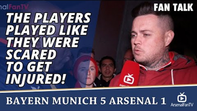 The Players Played Like They Were Scared To Get Injured! | Bayern Munich 5 Arsenal 1