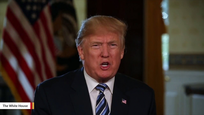 Trump Slams Chain Migration And Visa Lottery In Weekly Address