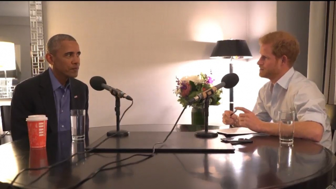 Prince Harry interviews Barack Obama in preview clip