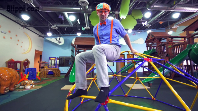 Educational Videos for Toddler by Blippi - An Indoor Playground Play Place