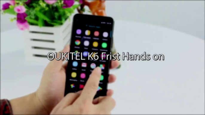 Oukitel K6, el nuevo smartphone con 4 cámaras, Face ID y NFC