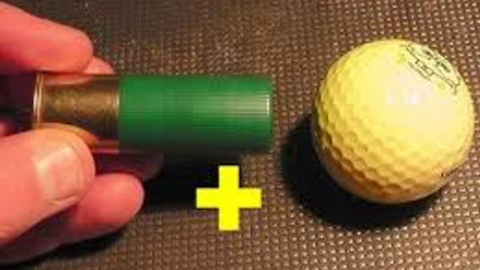 Mach 1.4 Golf Ball Impacts
