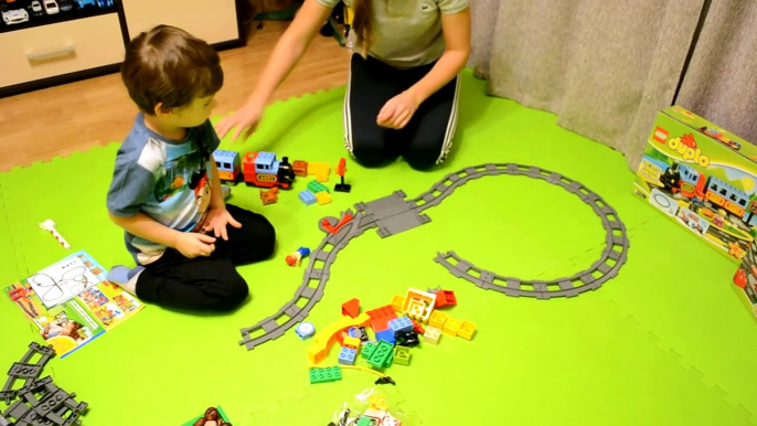 Железная дорога Lego Duplo 10507/ Lego Duplo track / railway system