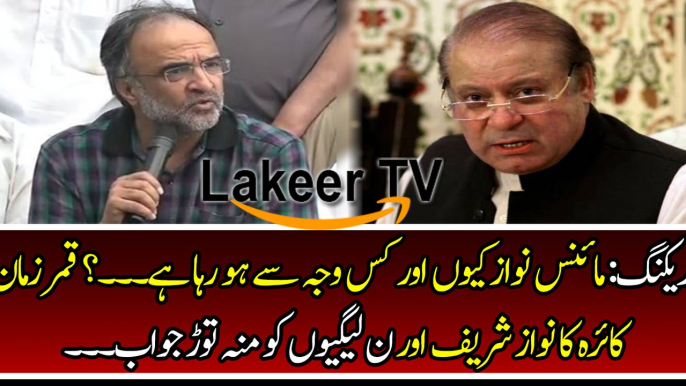 Qamar Zaman Kaira Jaw Breaking Reply to PML-N