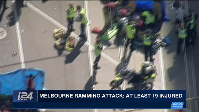 i24NEWS DESK | Melbourne ramming attack: at least 19 injured | Thursday, December 21st 2017