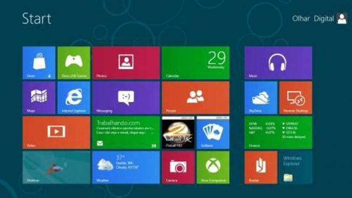 Experimentamos o Windows 8! Confira as principais novidades da versão