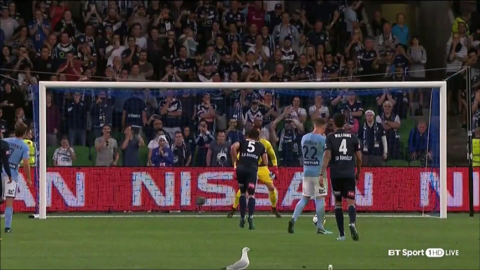 0-1 Mark Milligan Penalty Goal Australia  A-League  Regular Season - 23.12.2017 Melbourne City 0...