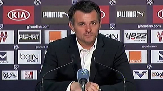 Conférence Willy Sagnol et Dominique Arribagé par Girondins